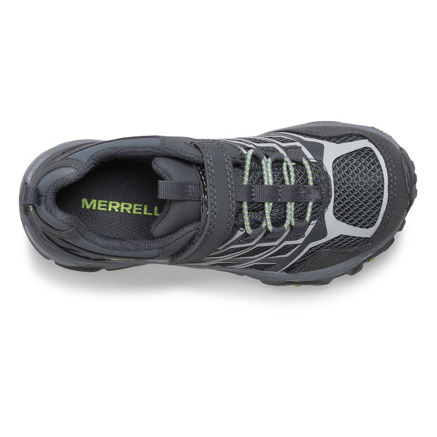 Basket Merrell Moab FST Low A/C Waterproof Grise Foncé Enfant | Q.Q.CNJJ